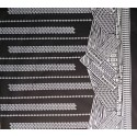June Fabrics LW-16-493 WHITE-BLACK