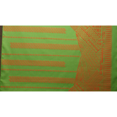 June Fabrics LW-16-493 ORANGE-GREEN
