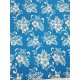 Cotton Flannel Print Blue