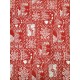 Cotton Hawaiian Quilt Red