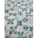 Cotton Overlay Quilt Cream