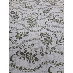 Cotton Tuberose Floral Lei Black